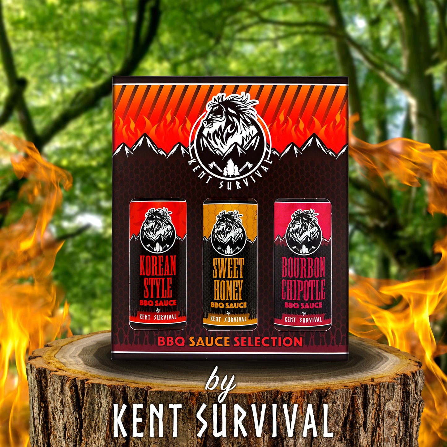 BBQ Sauce Selection - 3 x 250ml
