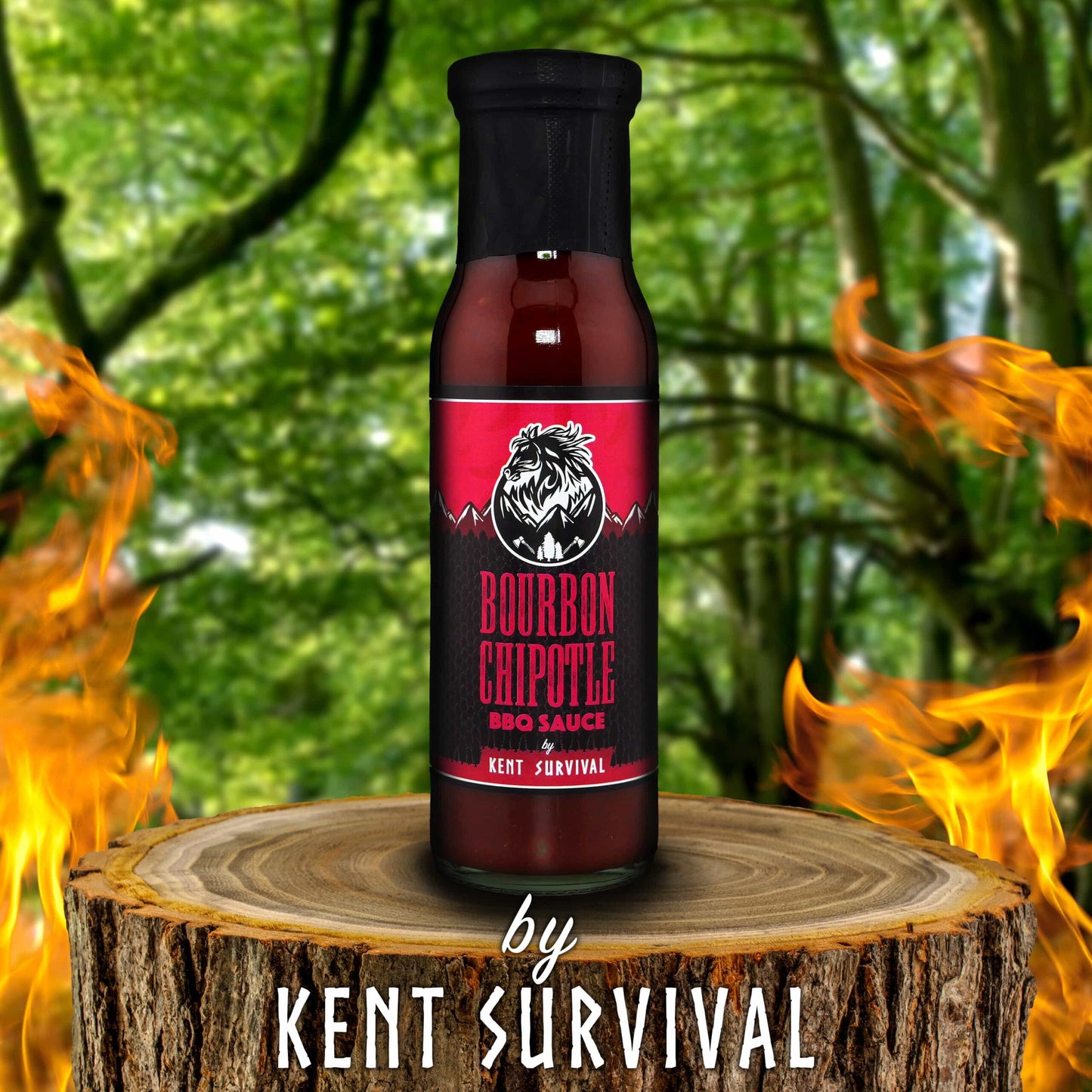 Bourbon and Chipotle BBQ Sauce -250ml