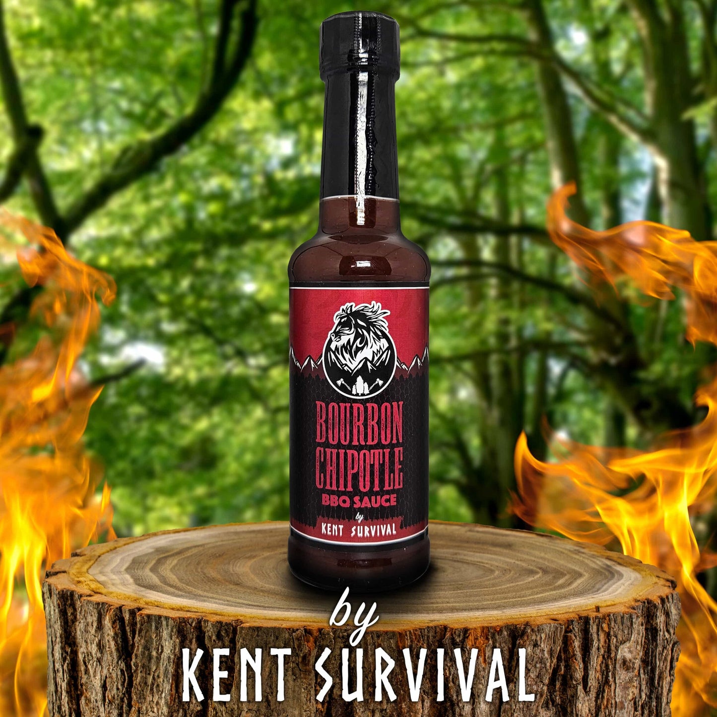 Bourbon and Chipotle BBQ Sauce -150ml