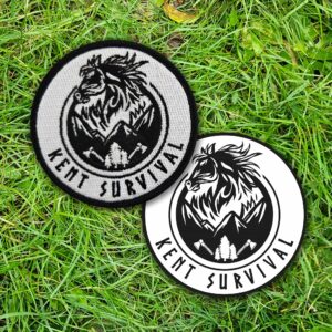Kent Survival Patch and sticker pack